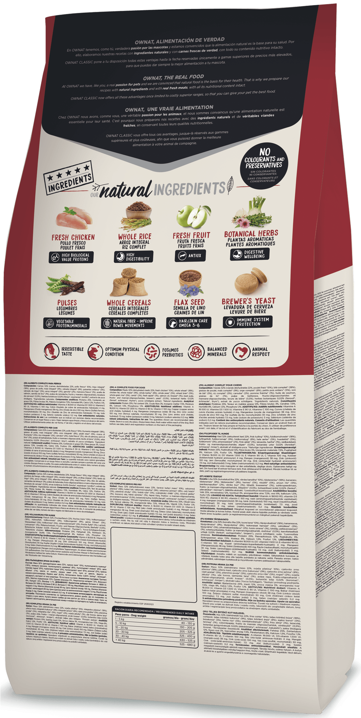 Ownat Classic complet croquettes pour chien
