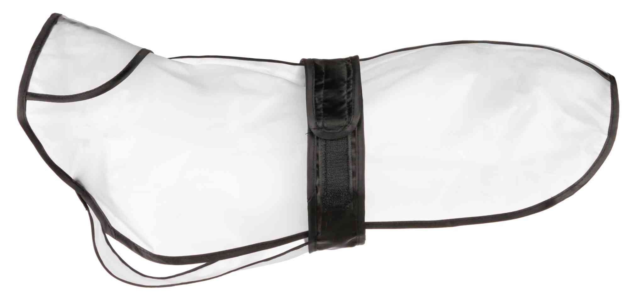 Veste impermeable transparente pour chien