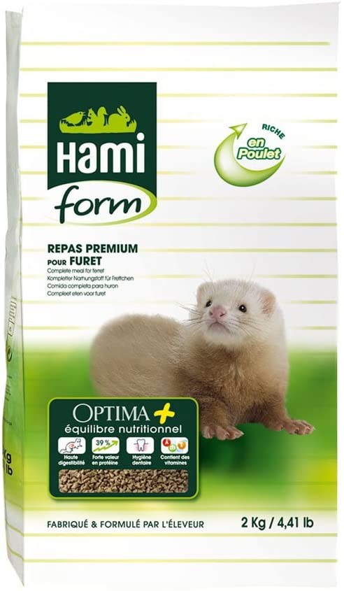 Repas premium optima pour furet