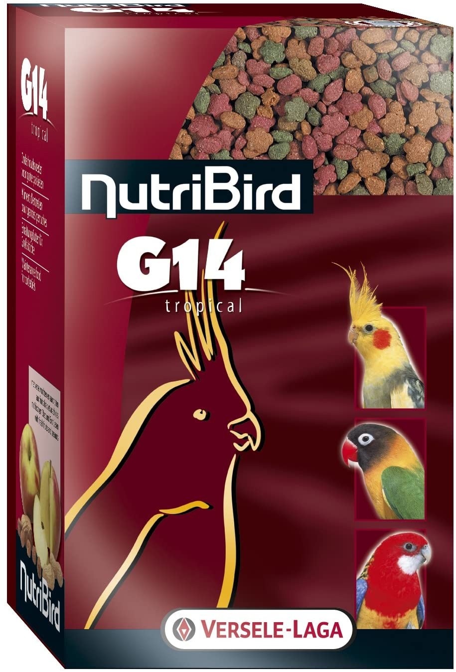 Versele Laga Nutribird G14 Tropical Aliment d'entretien pour Oiseau 1kg