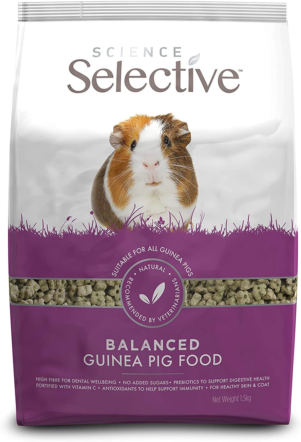 Supreme Petfoods Granulés pour cochons d'Inde Selective 1.5kg