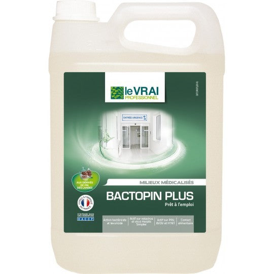 Le Vrai Professionel Désinfectant virucide BACTOPIN PLUS