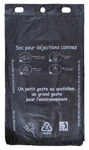 Lot de 500 sacs gants pour déjections canines compatibles Rossignol & IPC Environnement