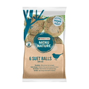 Aliment d'hiver pour les oiseaux boules de graisse Mesange x6