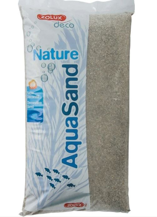Sable beige pour aquarium Nat Quartz Moyen AQUASAND 12kg