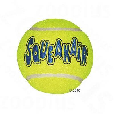 KONG Balle de tennis Squeaker