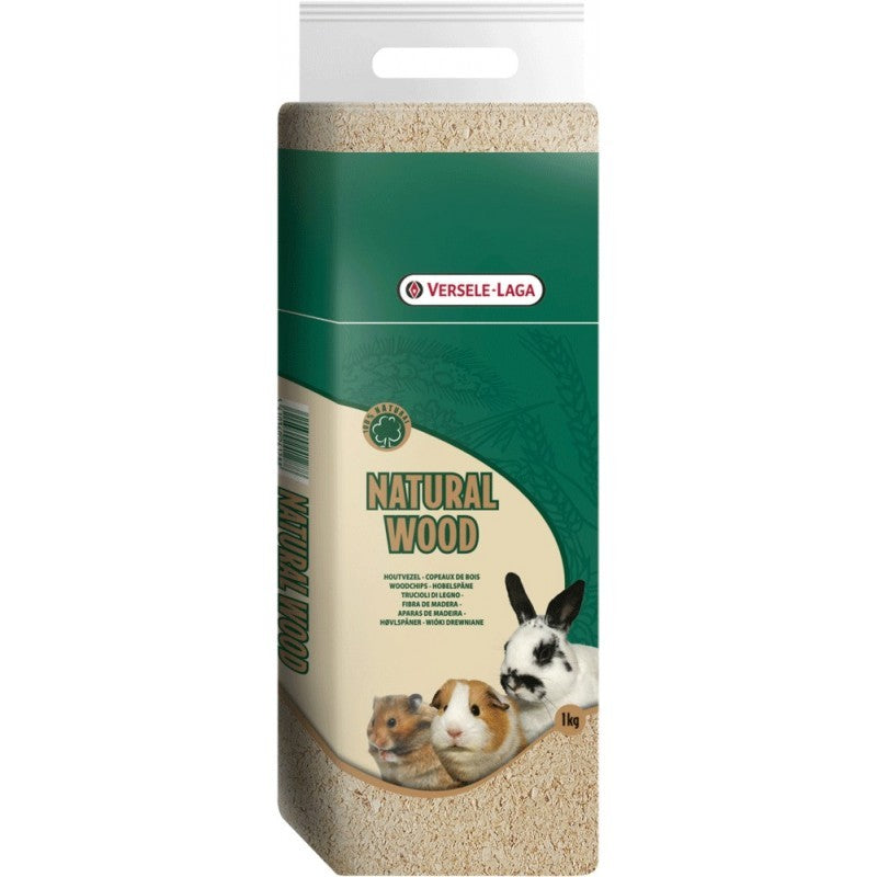 Litière pour Rongeurs copeaux de bois naturels 1kg