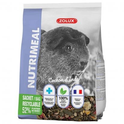 ZOLUX Nutrimeal nourriture en granulés pour cochon d'Inde 800gr