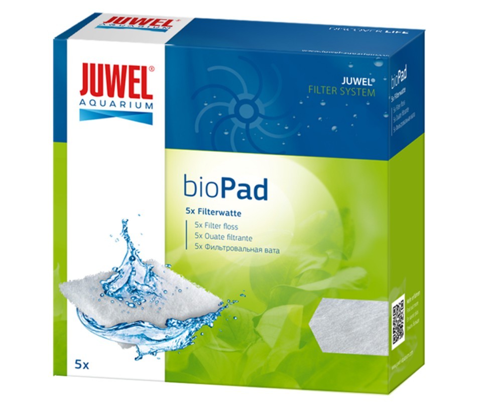 JUWEL Ouate compacte filtrante Bio Pad pour aquarium 5 pièces