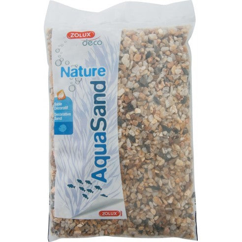 ZOLUX Aquasand Quartz Jaune Sable naturel pour aquarium