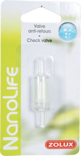 Zolux Nanolife valve anti retour transparente pour pompe à air