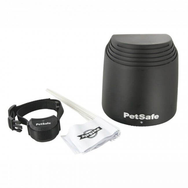 Cynnoteck Clôture anti fugue stay and play rechargeable sans fil