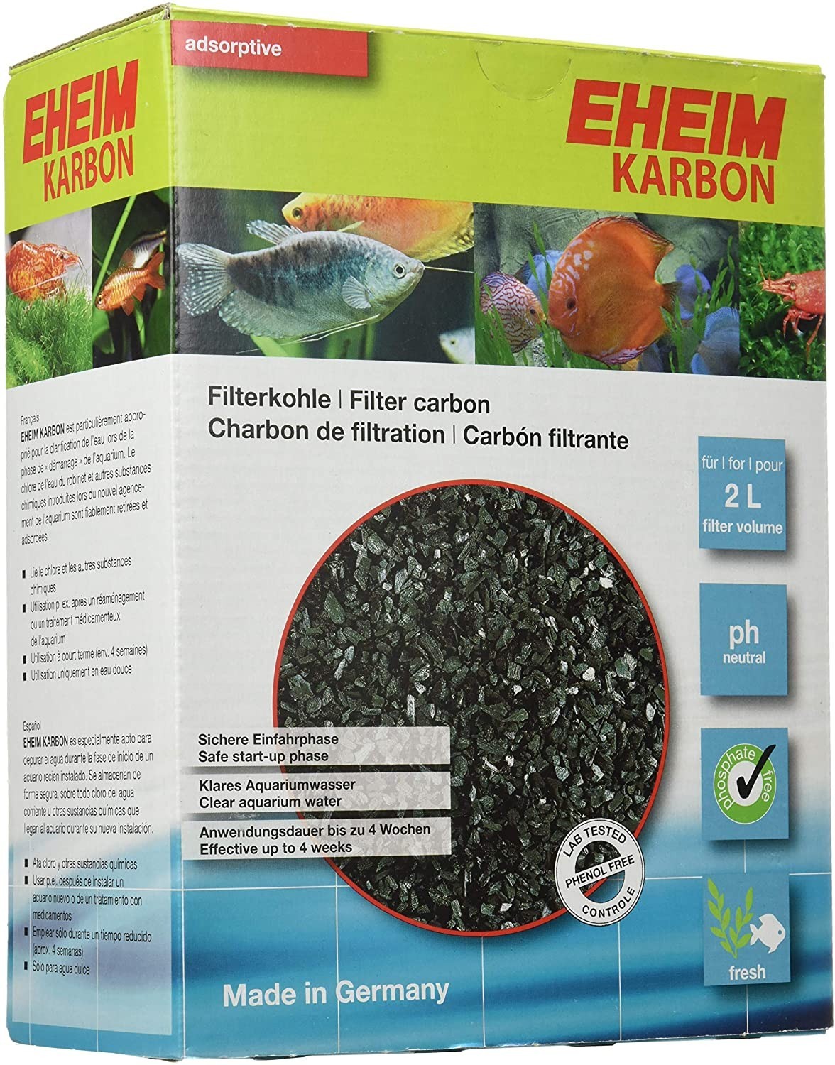 EHEIM Karbon - Charbon actif pour la filtration de l'eau