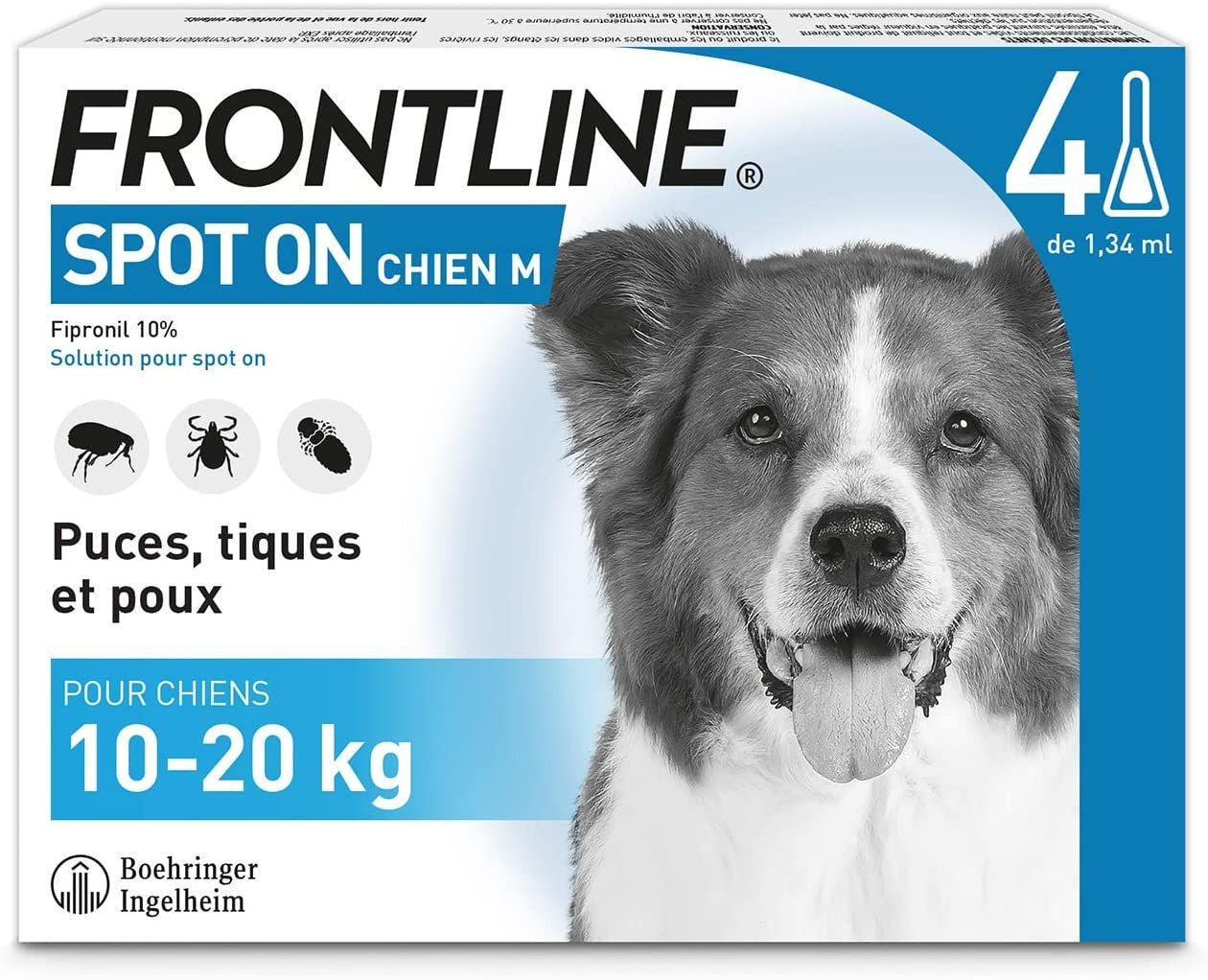 Frontline SpotOn Pipettes antiparasitaires pour chiens