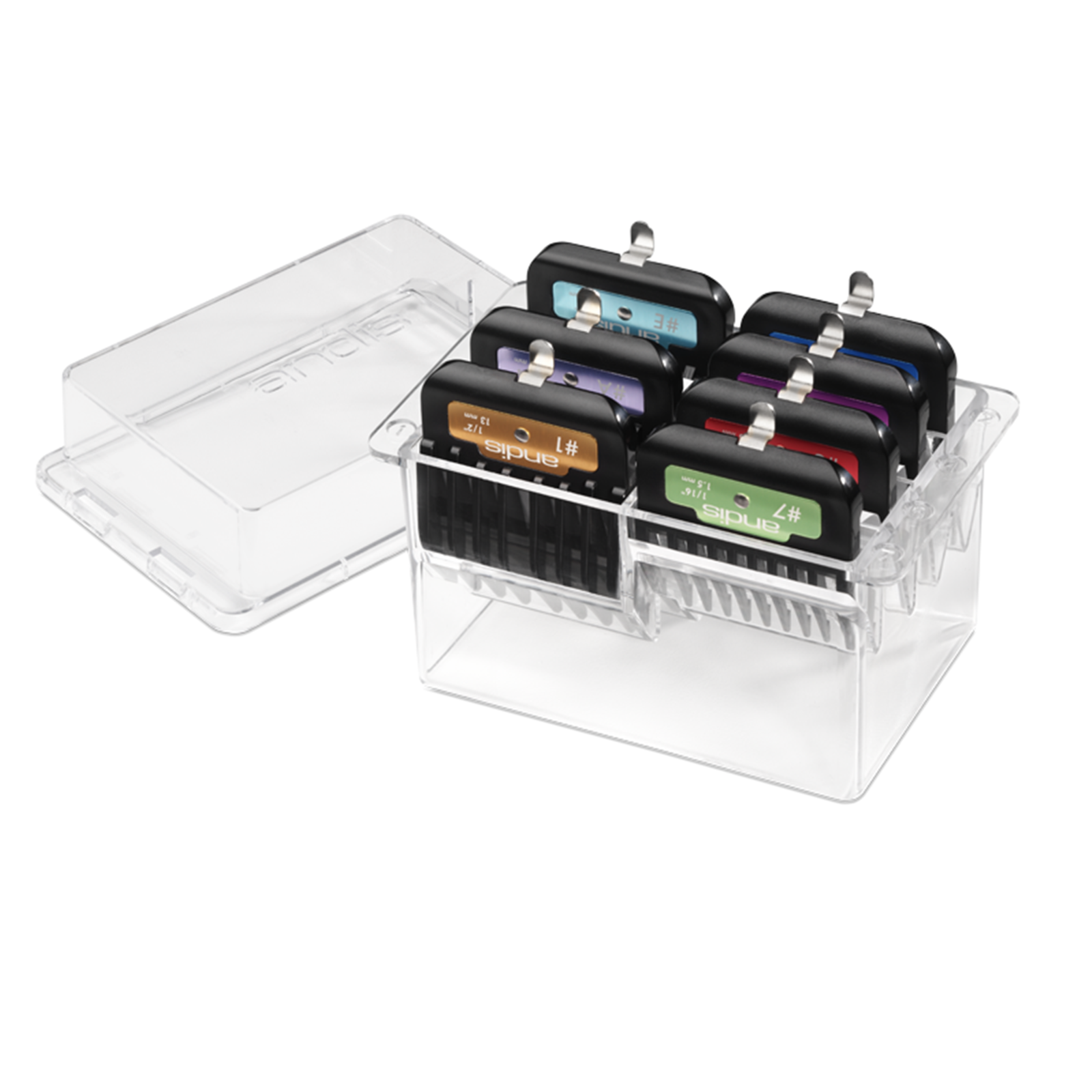 Andis - Set de 7 peignes pour tondeuse
