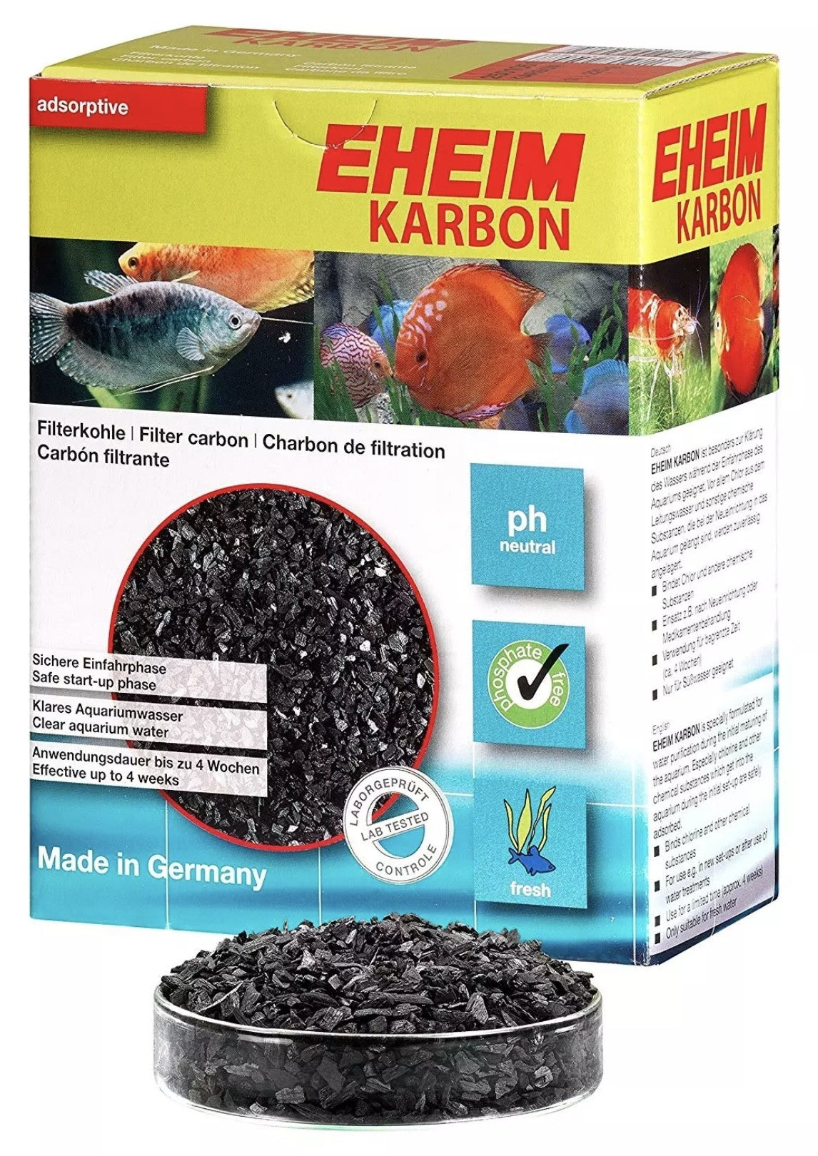 EHEIM Karbon - Charbon actif pour la filtration de l'eau