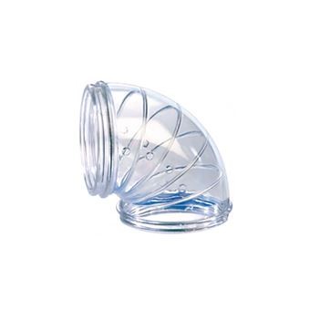 Zolux Tube coudé pour cage de rongeur lot de 2