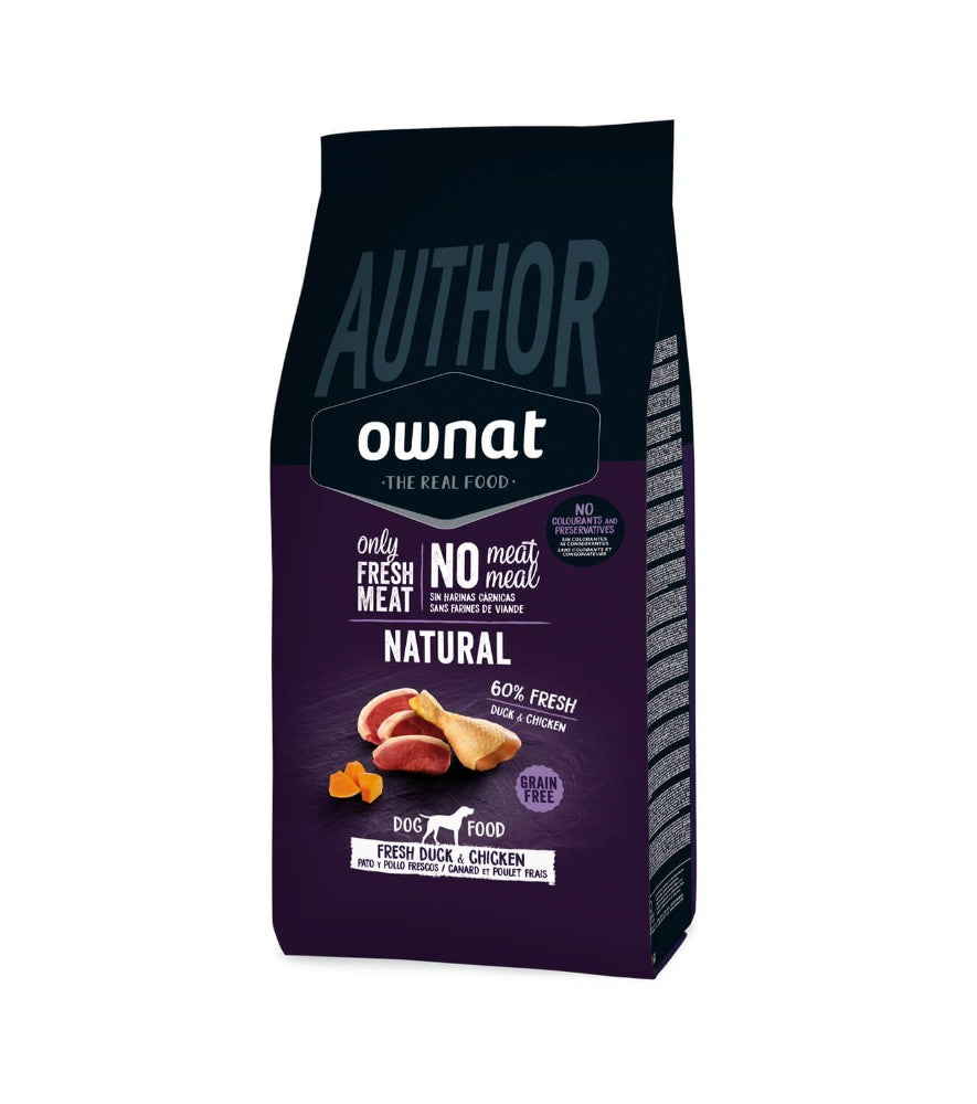 Ownat Author Fresh Duck & Chicken croquettes pour chien