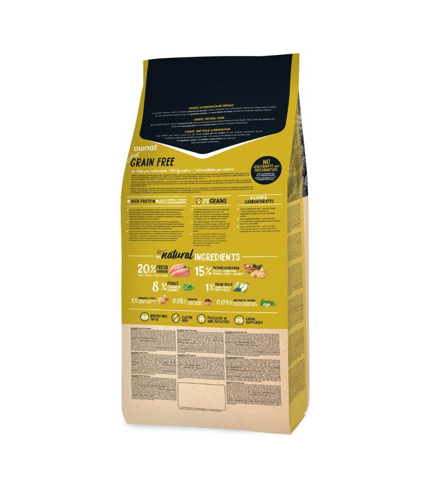 Ownat Just Grain Free Junior croquettes pour chien