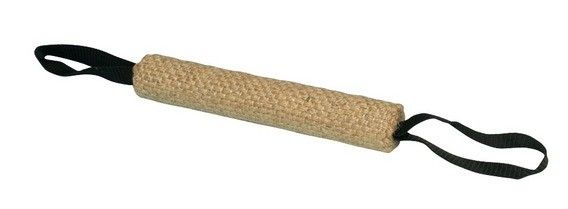 Dummy de dressage en forme de rouleau a mordre