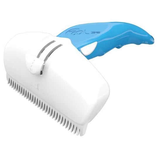 Brosse Foolee Easee Chien  1Taille: L  1Couleur: Bleu