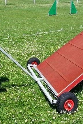 Bouge toit pour palissade d'Agility