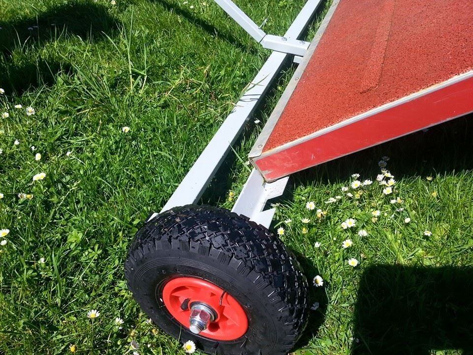 Bouge toit pour palissade d'Agility