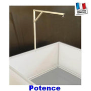 Potence à lampe chauffante