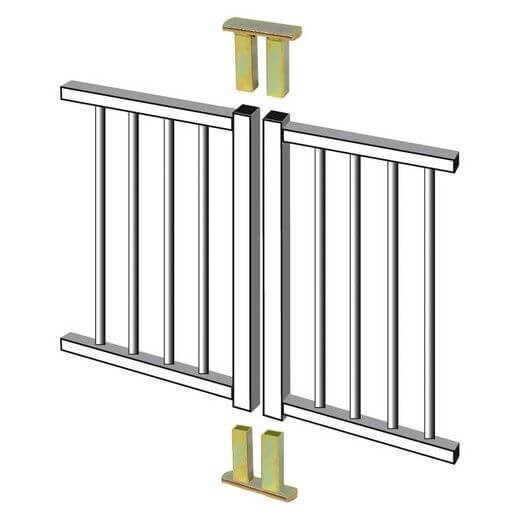 Enclos pour chiots et petites races 82 cm