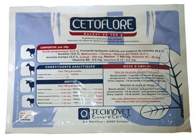 CETOFLORE 24 SACHETS 100 GR
