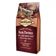 Carnilove Canard et Dinde croquettes pour chat de grande taille