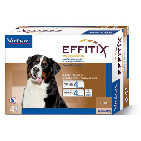 Effipro Spot On Pipettes antiparasitaires Chien
