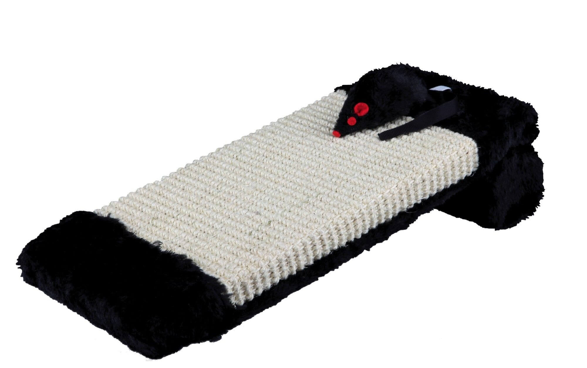 Griffoir en sisal avec jouet peluche