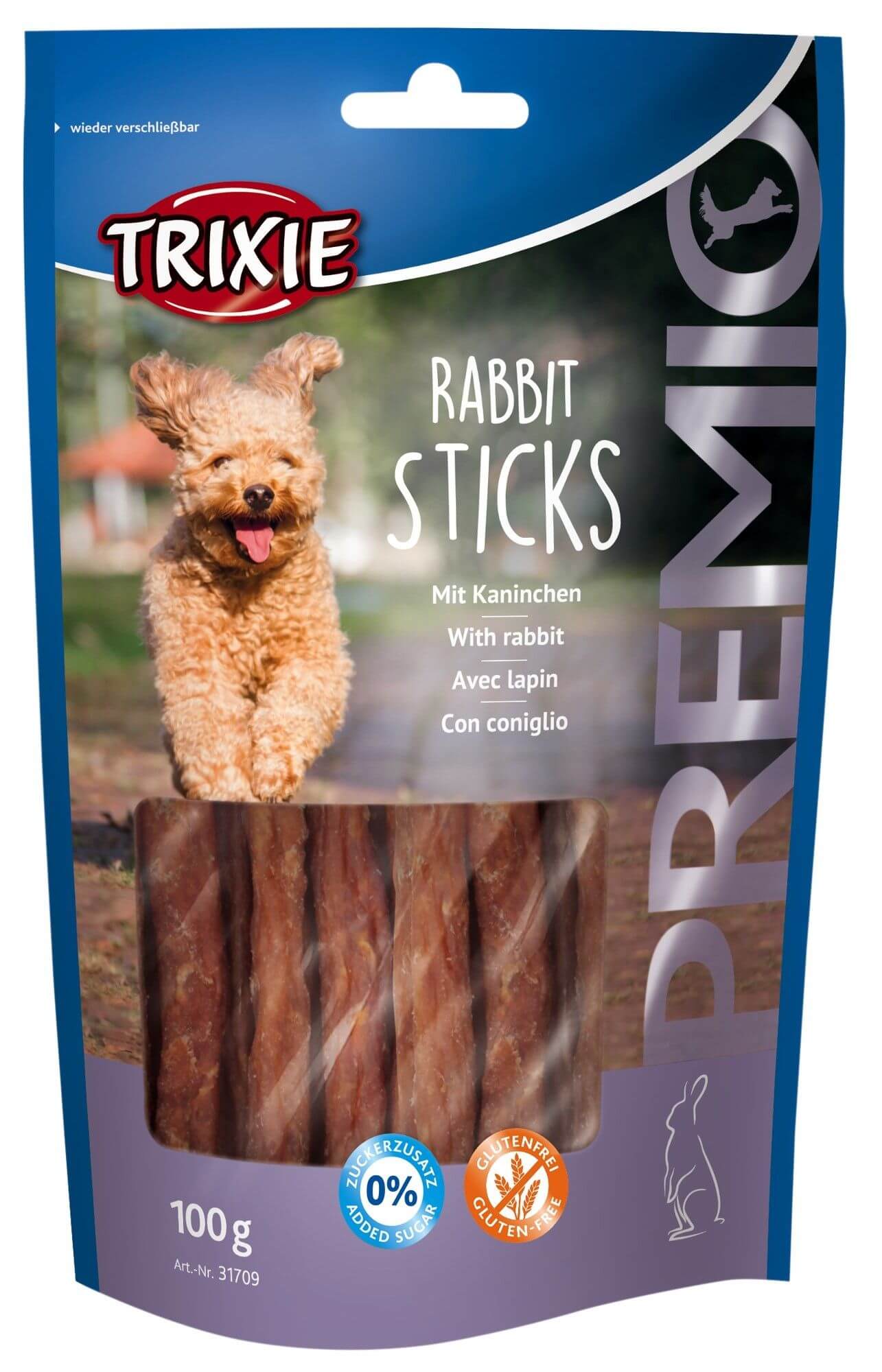 Friandise bâtonnet de lapin