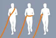 Laisse avec bande pour le jogging
