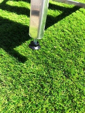 Elite Haie aluminium a pieds réglables