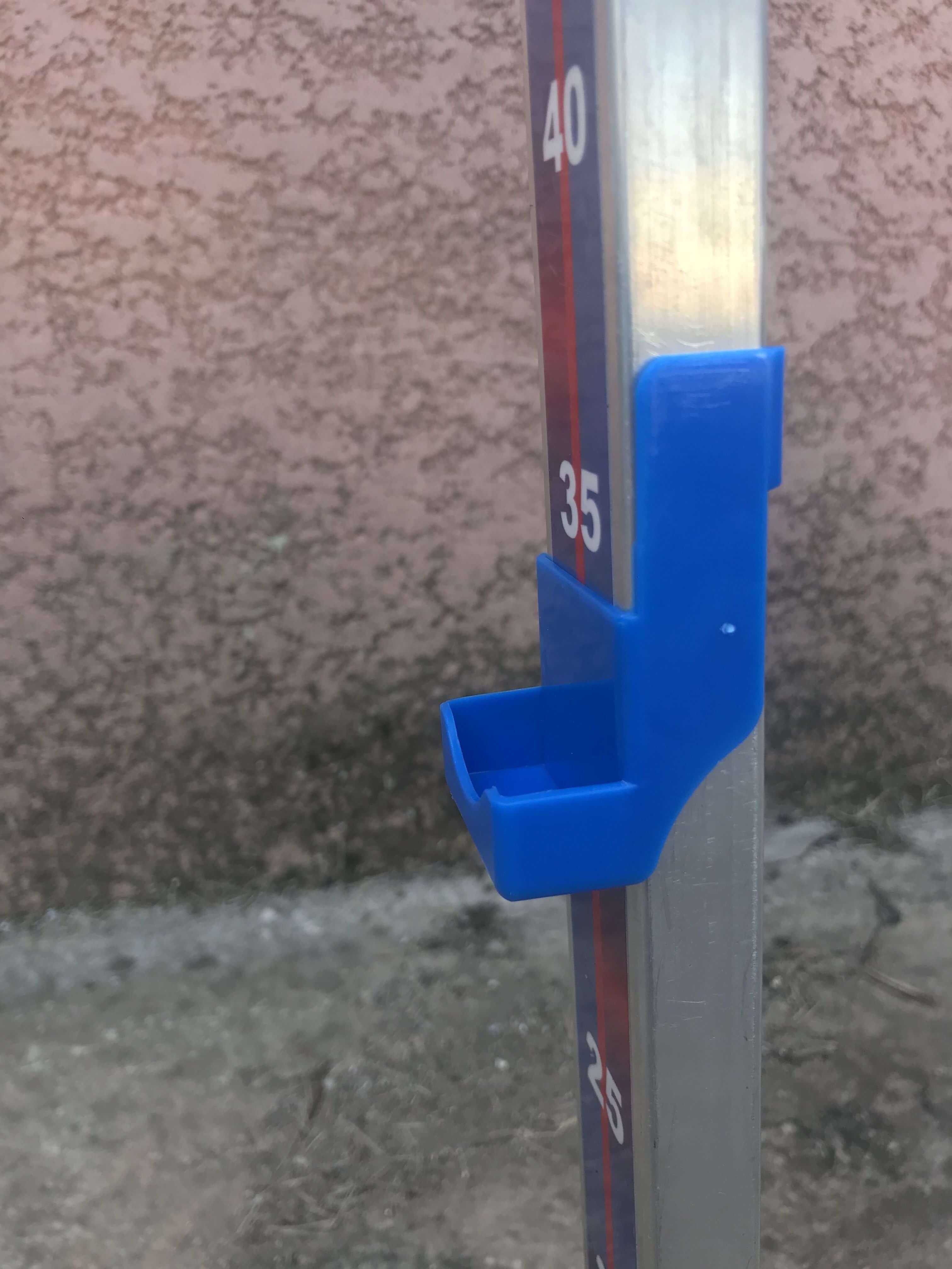 Taquets en PVC pour haie aluminium ou galvanisée