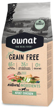 Ownat Grain Free Just adult chicken croquettes pour chien