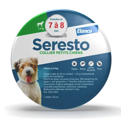 Seresto Collier antiparasitaire pour chien 1Option: Chien de plus de 8kg