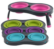 Dexas set de 2 gamelles de voyage retractables