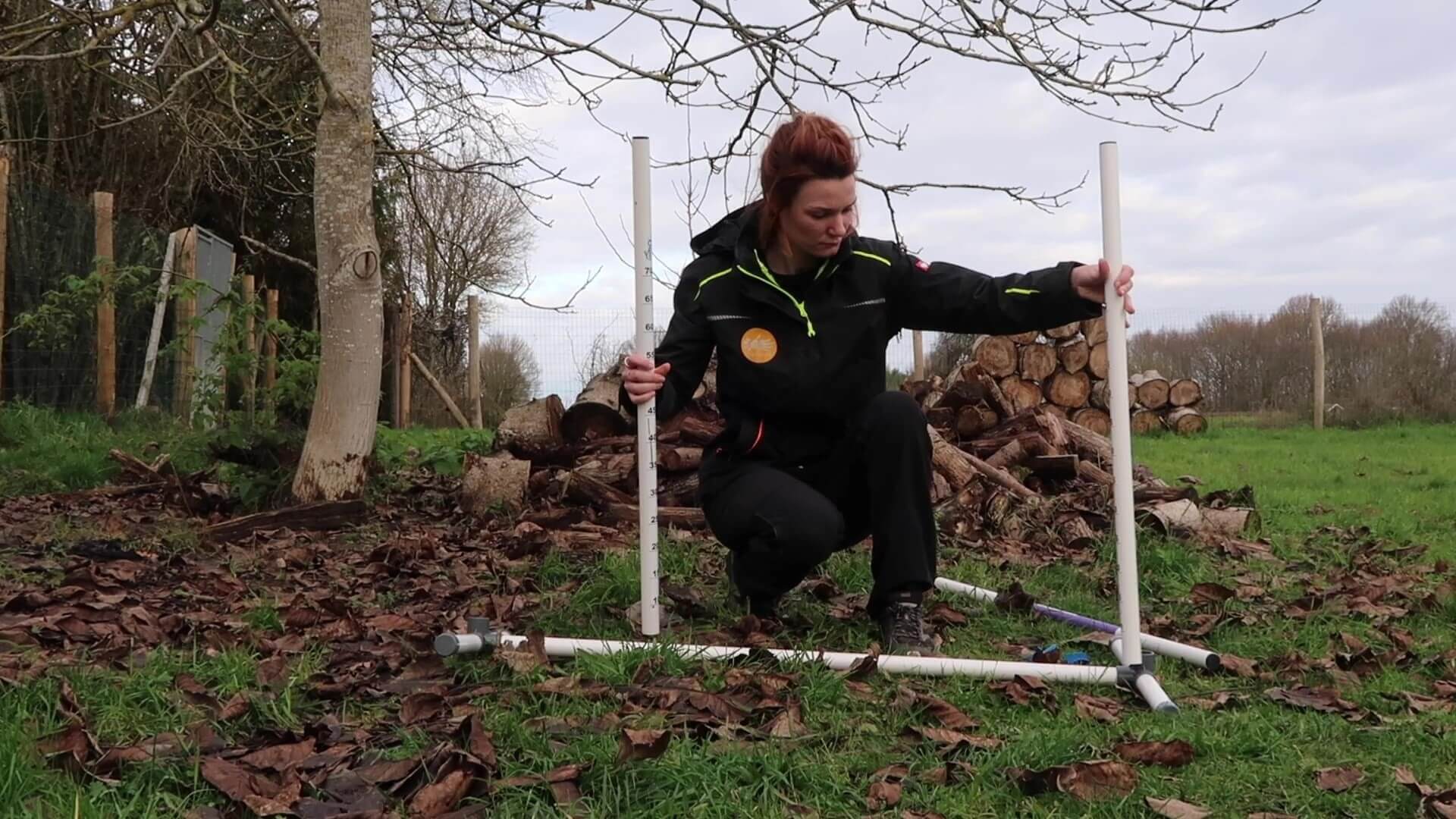 Agility Run Haie d'entrainement en PVC