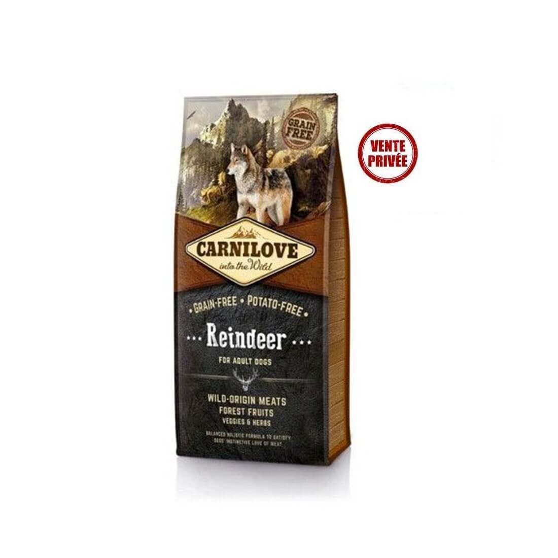 Carnilove Renne croquettes pour chien