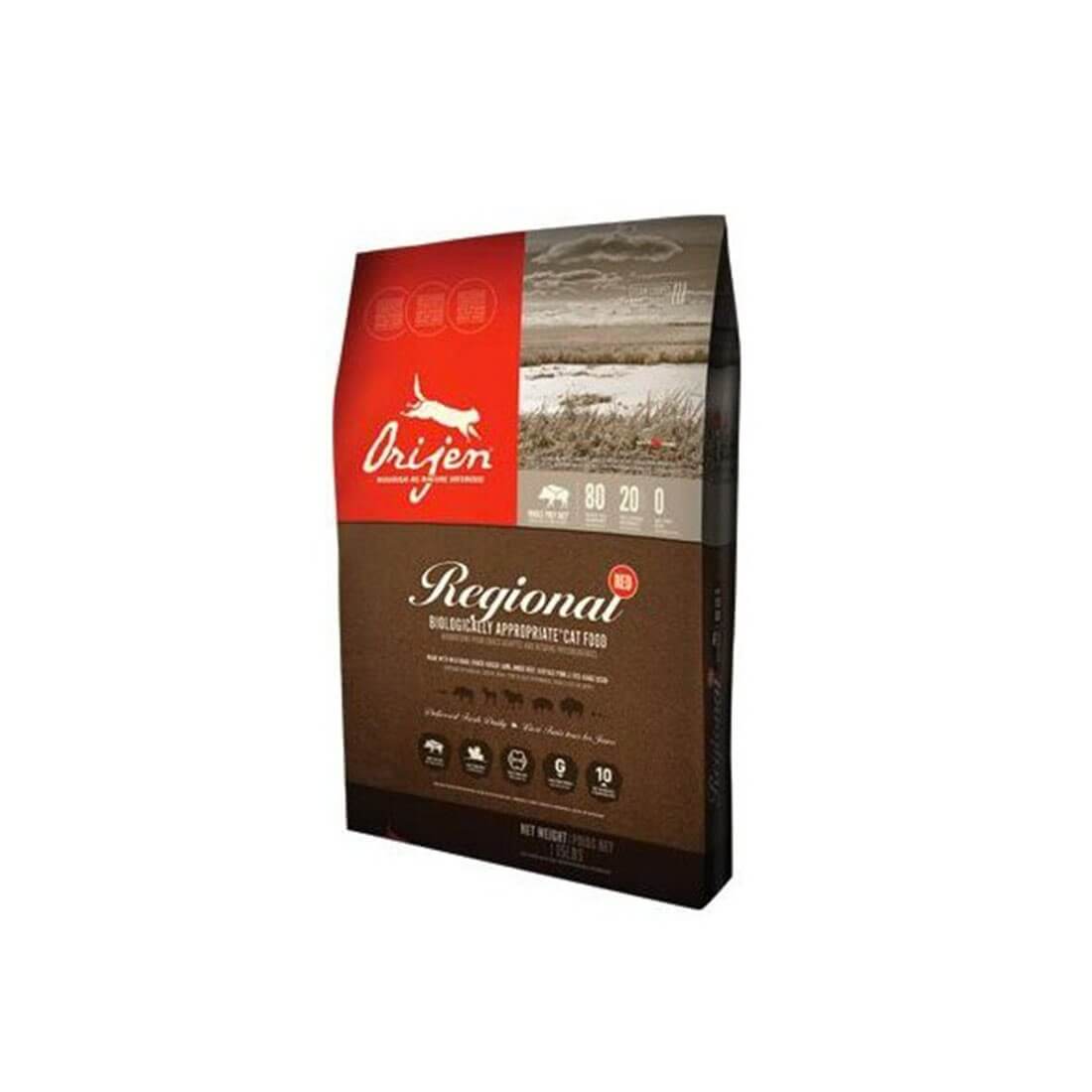 Orijen Regional Red croquettes pour chien