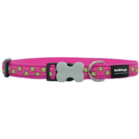 Red Dingo - Collier pour chien en nylon 1Taille: Taille 4 1Couleur: Rose