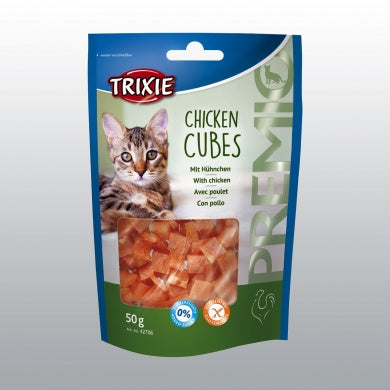 FRIANDISE CHAT CHICKEN CUBES 50G