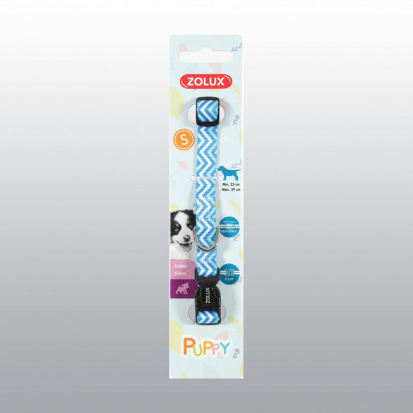 Collier Pixie Puppy bleu