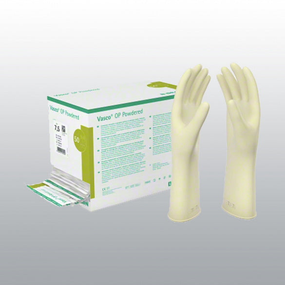 GANTS VASCO OP POWDERED T7 X50