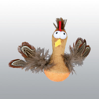 JOUET CHAT POULET CULBUTO