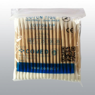 COTON TIGE BOIS X100