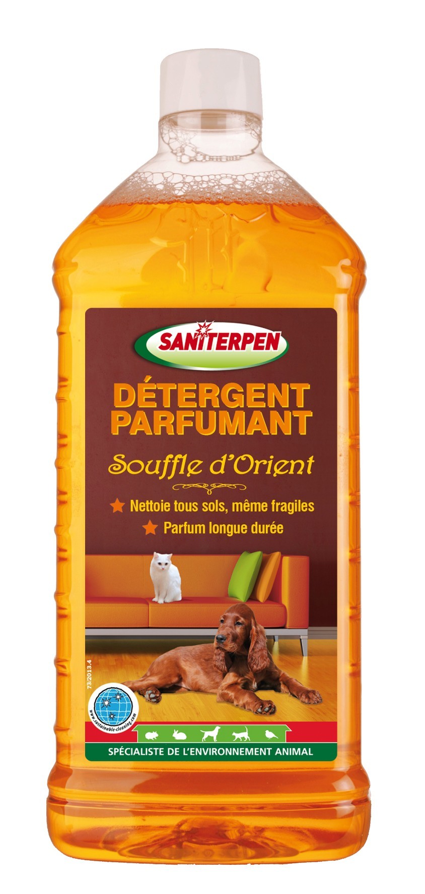 Saniterpen détergent parfumant souffle d'orient 1L